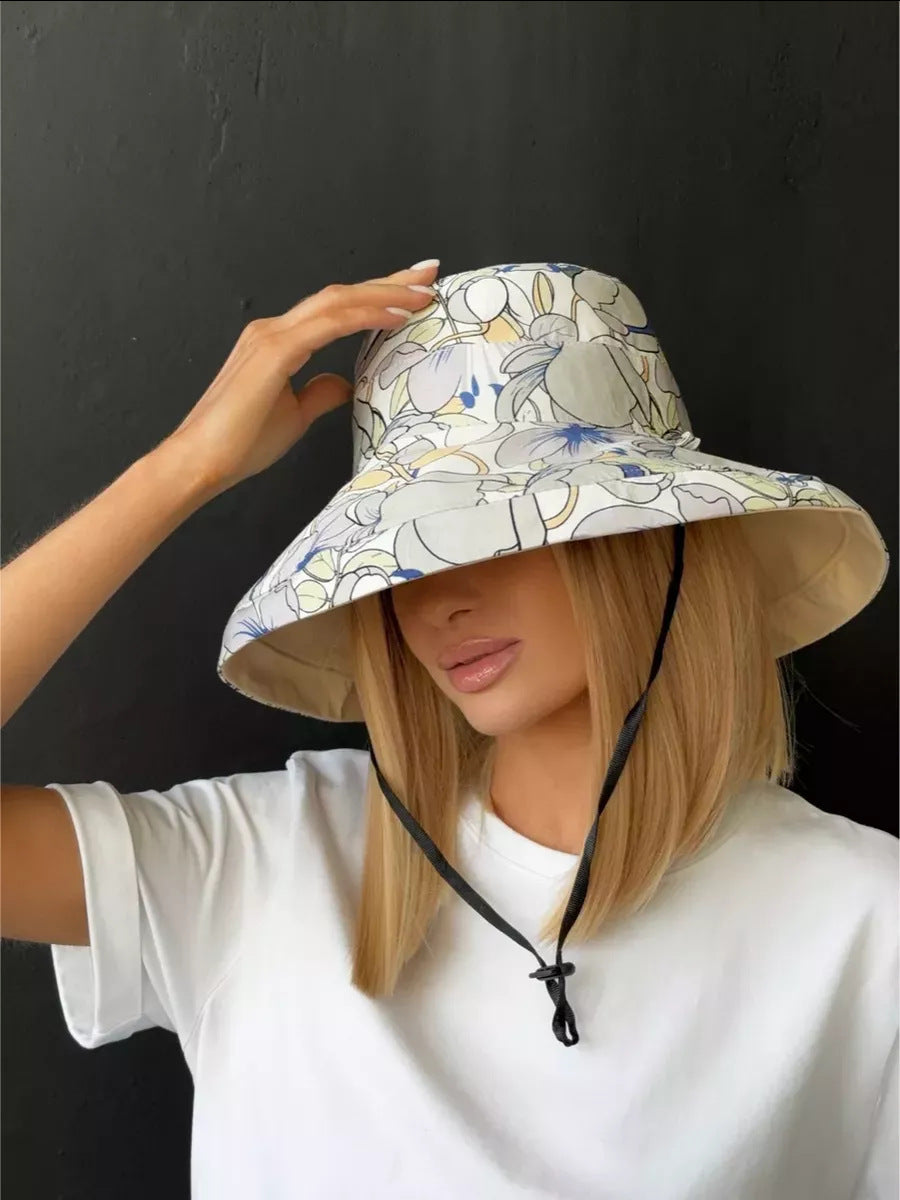 Reversible Wide Brim Bucket Hat - DippedShop Wholesale - #1219
