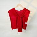 Casual Solid Color Sweater Knit Shawl Wrap 6W6NSC60