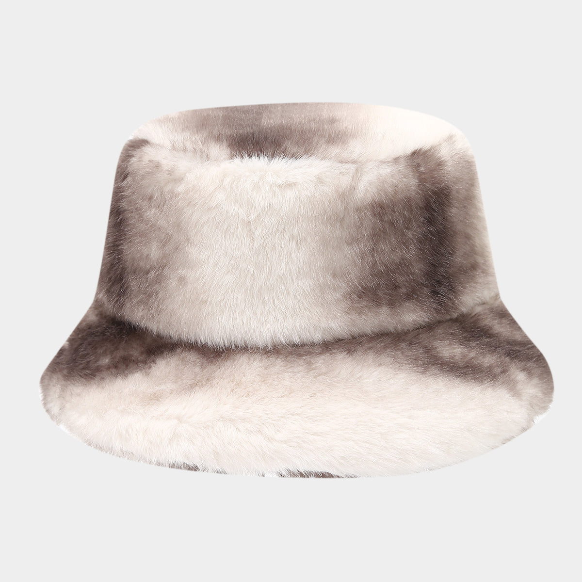 Stylish Fluffy Fur Outdoor Bucket Hat 6W6HAT806