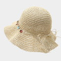 Boho Straw Sun Hat - DippedShop Wholesale - #3011