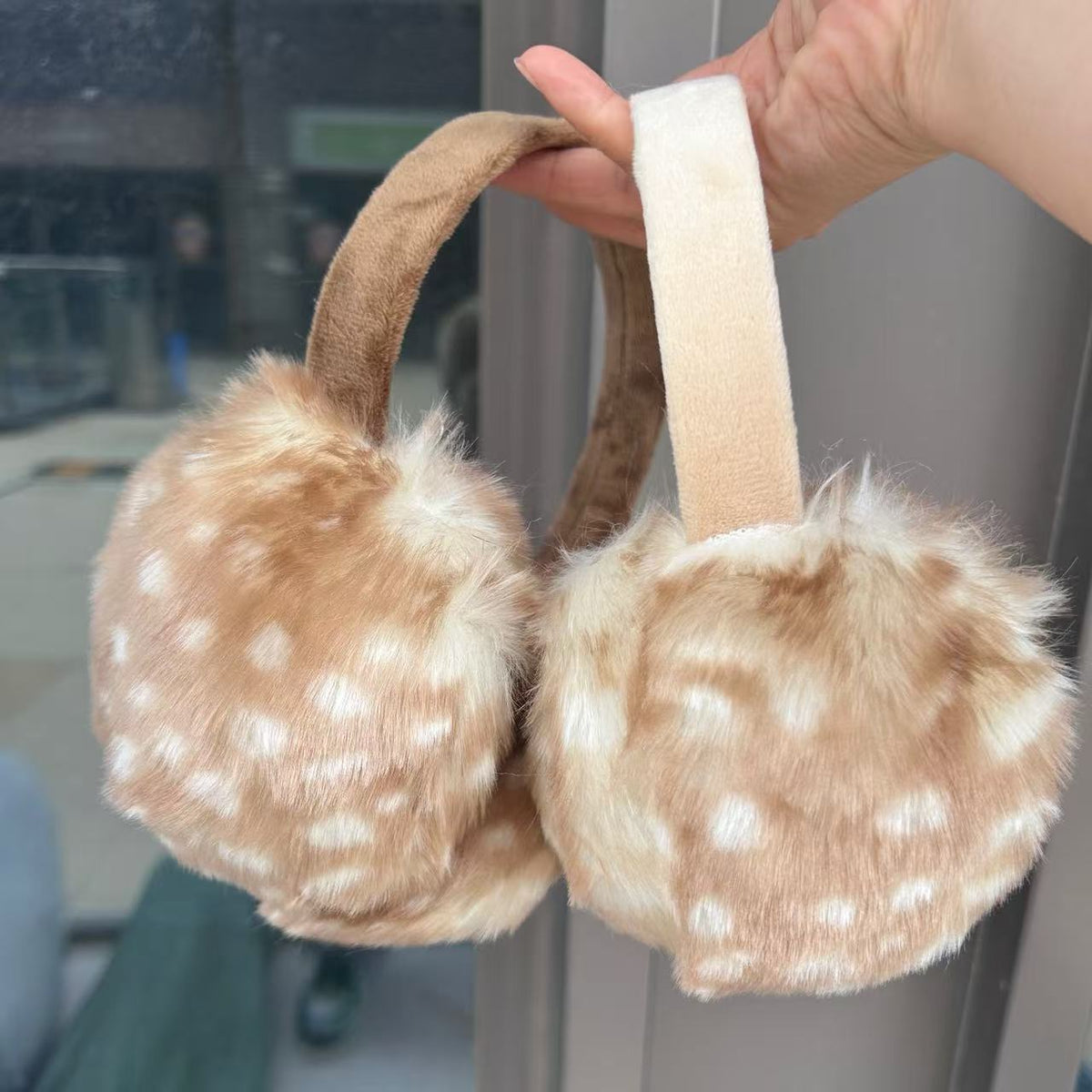 Fuzzy Plush Winter Gloves - DippedShop Wholesale - #9123