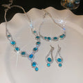 Stylish Rhinestones Tassel Choker Necklace 6W6JNC978