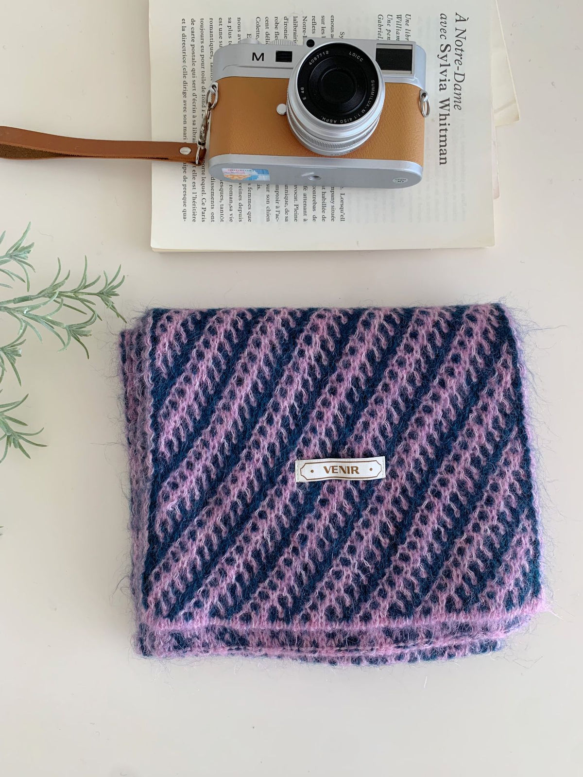 Striped Knit Winter Scarf - DippedShop Wholesale - #5187