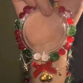 Snowman Bell Tassel Bracelets - DippedShop Wholesale - #7939