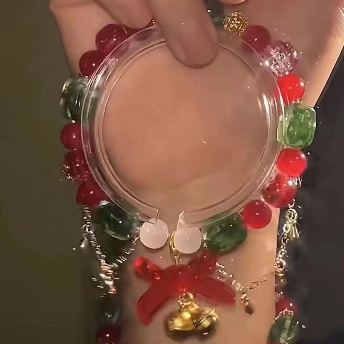Snowman Bell Tassel Bracelets - DippedShop Wholesale - #7939