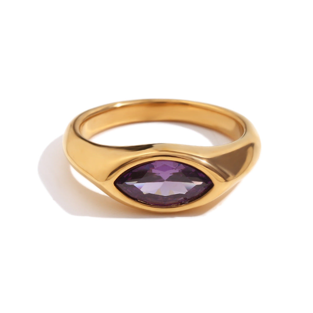 Elegant Gold Plated Horse-Eye - DippedShop Wholesale - #5523