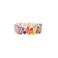 Trendy Gold Plated Colorful Zi - DippedShop Wholesale - #5075