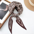 Trendy Flower Print Cotton Neckerchief Head Scarf MK2BW6W6NSI12