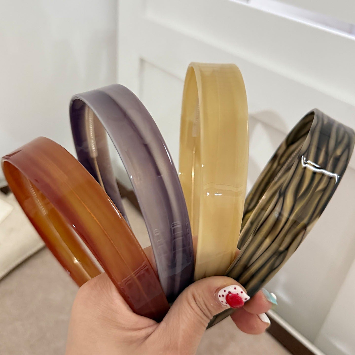 Minimalist Solid Color Anti-Slip Acetate Headband MK2SPM6W6HBD44