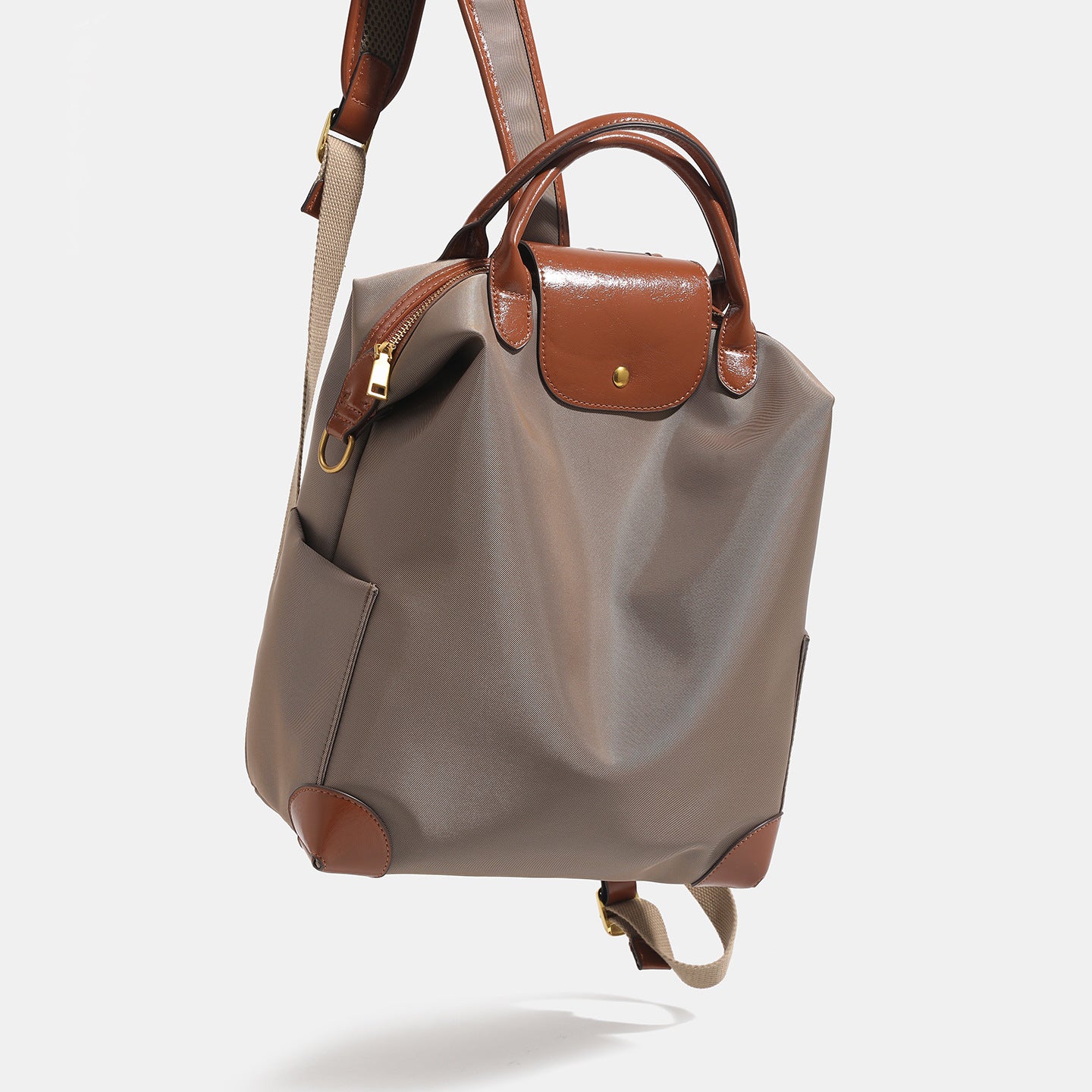 Luxury Color Block Nylon Backpacks 6S10BBG1425