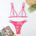 Flower Print Sexy Swimwear - DippedShop Wholesale - #2611