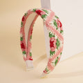 Crochet Flower Hair Band - DippedShop Wholesale - #8803