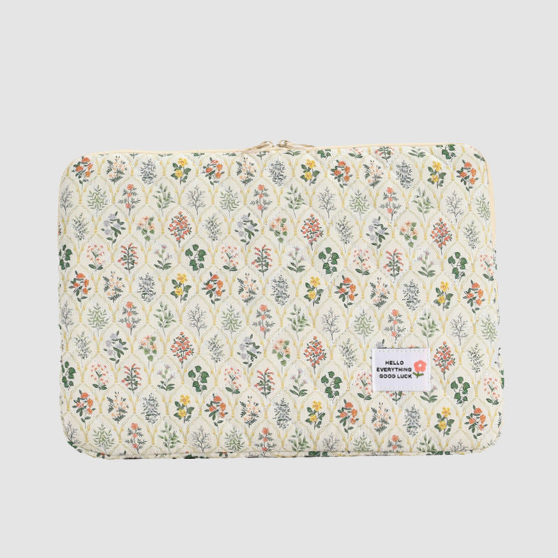 Flower Love Print Cute Laptop Ipad Bag DPB2924