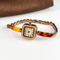 Minimalist Square Quartz Bangle Bracelet Wrist Watch MK2SSAS6W6JWA10