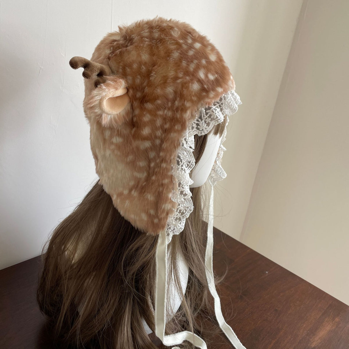 Plush Elk Trapper Hat - DippedShop Wholesale - #7555