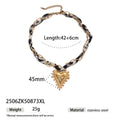 Stainless Steel Silk Chain Necklace - DippedShop Wholesale - #2867