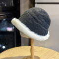 Plush Rolled Cuff Bucket Hat - DippedShop Wholesale - #6627