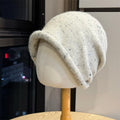 Flecked Rolled Edge Beanie - DippedShop Wholesale - #6851
