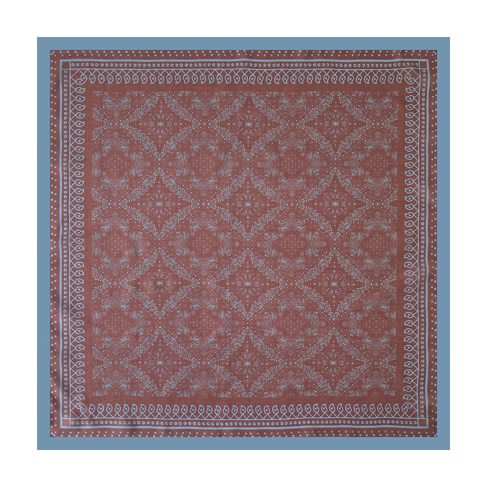 Retro Paisley Silk Scarf - DippedShop Wholesale - #2019