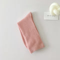 Minimalist Solid Color Scrunch Crew Socks 6W8FSO668