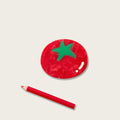 Funny Red Tomato Acetate Hair Clip 8AS6HCP309T