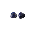 Stone Heart Stud Earrings - DippedShop Wholesale - #9427