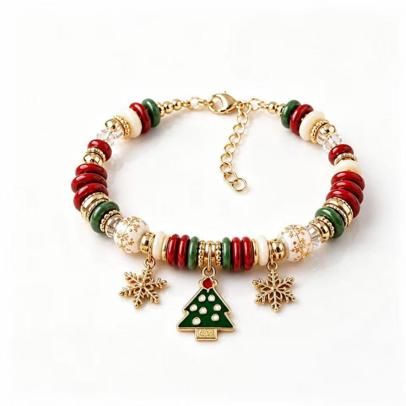 Santa Claus Pendant Bracelets - DippedShop Wholesale - #3571