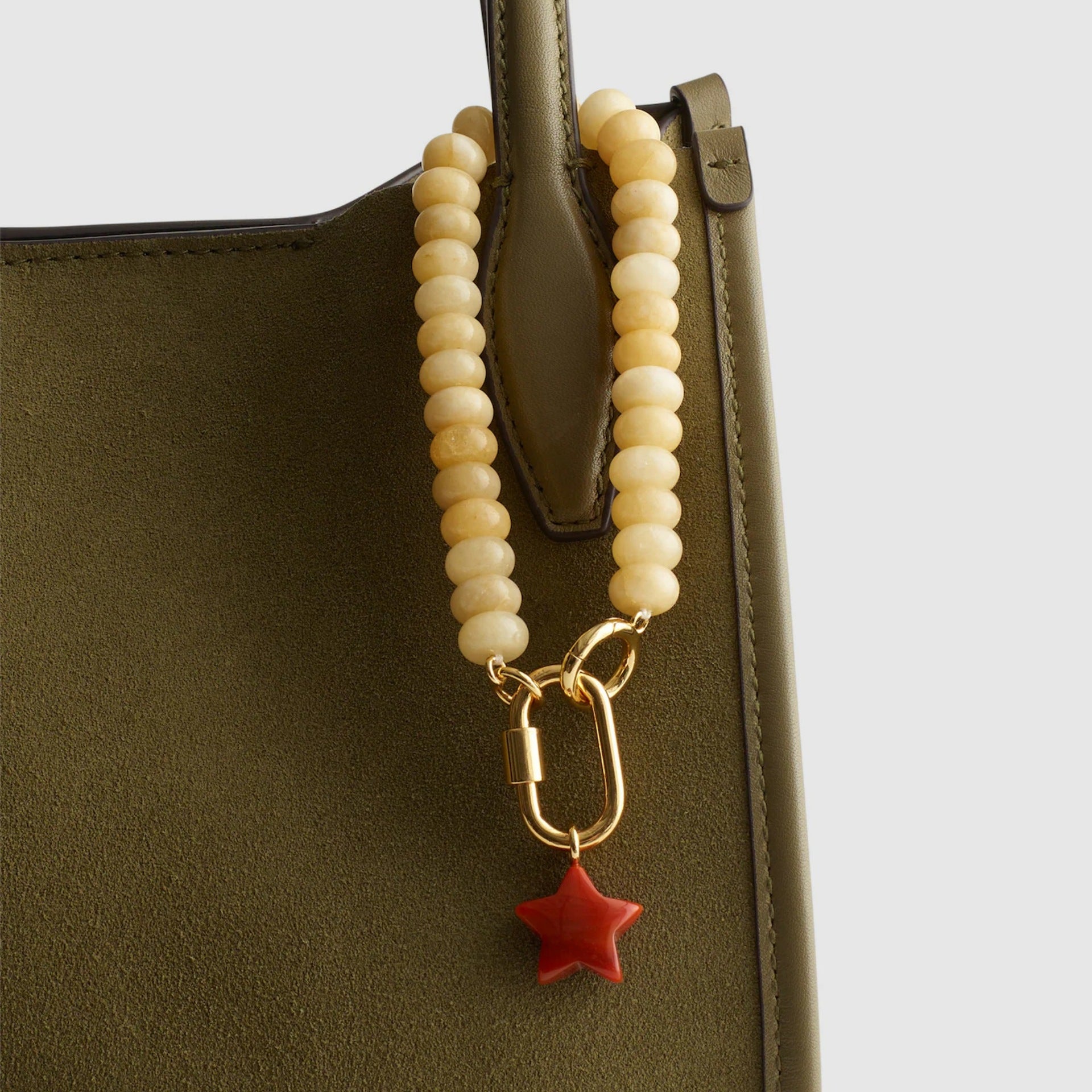 Boho Moon Pendant Beaded Keychain Bag Charm MK2ZCEP6W10BBC75