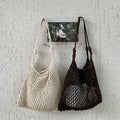 Crochet Mesh Shoulder Bag - DippedShop Wholesale - #2163