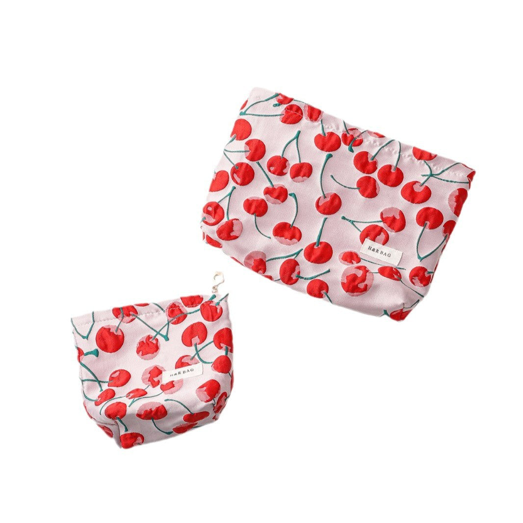 Cute Red Cherry Portable Storage Pouch DP25C592