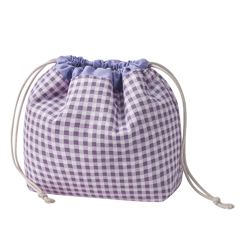 Fresh Color Block Plaid Drawstring - DippedShop Wholesale - #7267