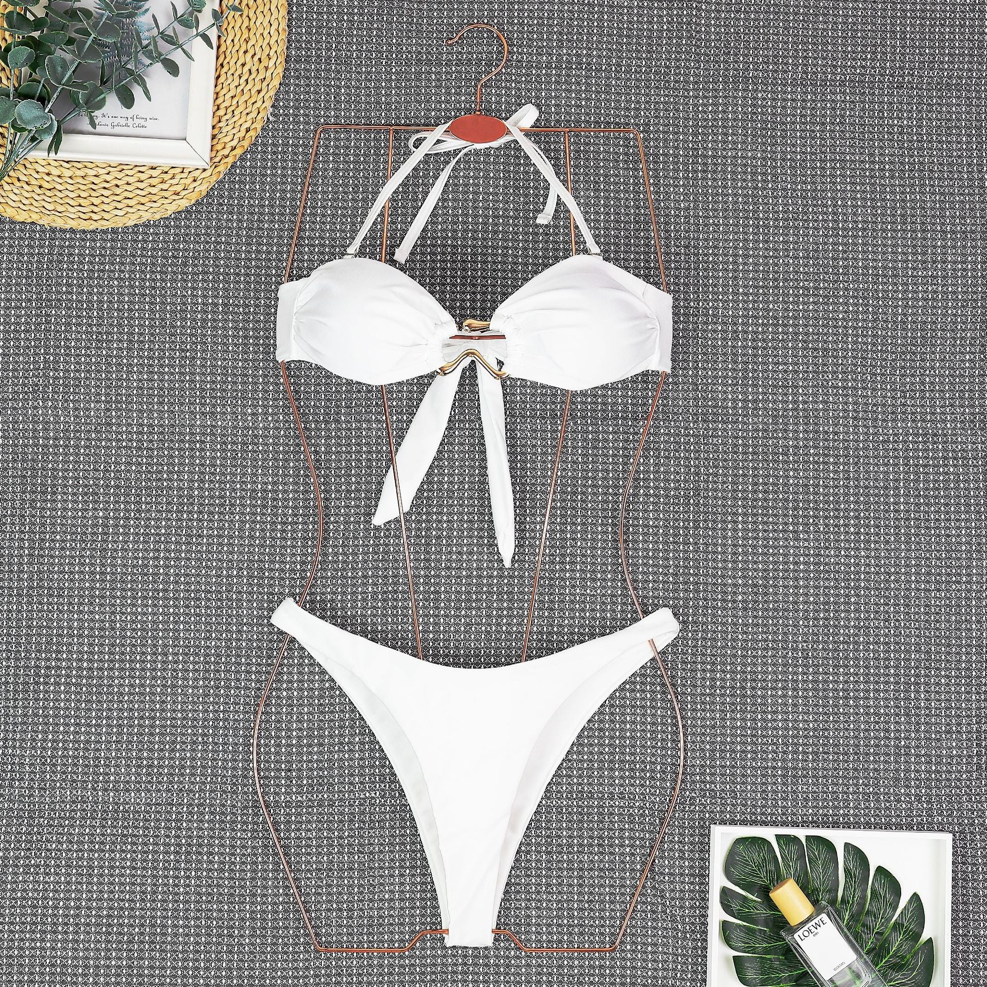 Strapless Triangle Bikini - DippedShop Wholesale - #0947