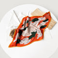 Pleated Floral Neckerchief Scarf - DippedShop Wholesale - #6787