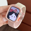 Color Block Nylon Weave Watch Band 6W6JWA141