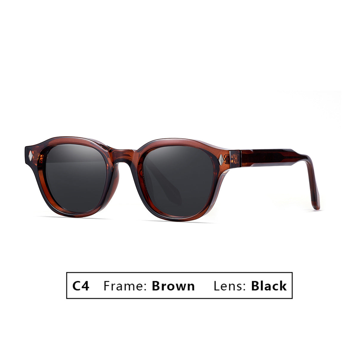 Retro Square Geometric Sunglasses - DippedShop Wholesale - #8083