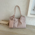 Retro Leopard Print Shopping Tote Bag 6W10BBG2483