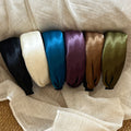 Elegant Satin Soft Padded Wide Headband 6W6HBD375