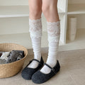 Lace Elastic Stockings - DippedShop Wholesale - #3139