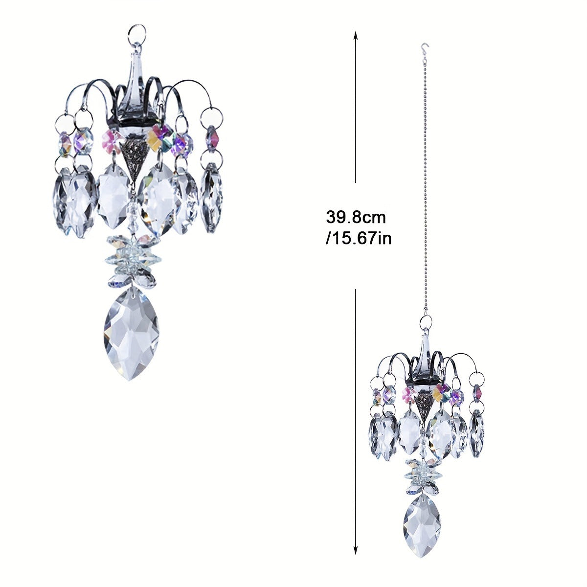 Chandelier Crystal Suncatcher - DippedShop Wholesale - #2003