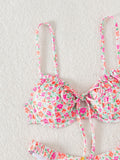 Sexy Floral Bikini Set - DippedShop Wholesale - #8435