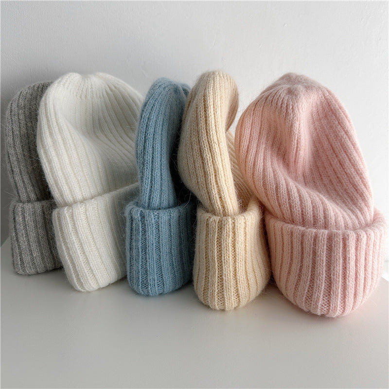 Rib Knit Beanie Hat - DippedShop Wholesale - #5859