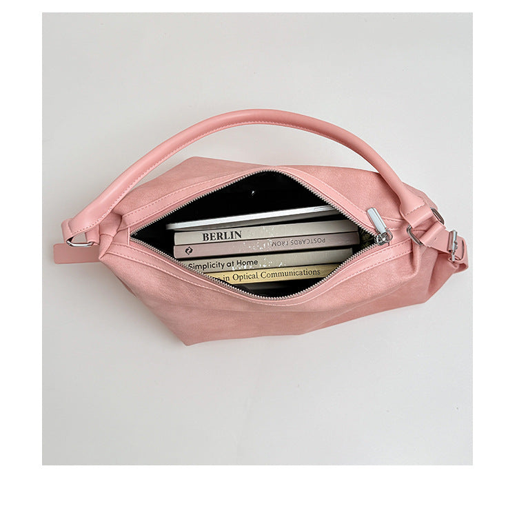 Minimalist Solid Color Large Capacity Underarm Bag 6W10BBG1378