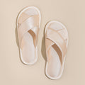 Solid Satin Slide Slippers - DippedShop Wholesale - #5251