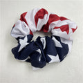 Independence Day USA Flag Elastic Hair Tie 8BK6HSR21L