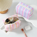 Stylish Color Block Striped Portable - DippedShop Wholesale - #5923
