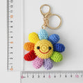 Colorful Sunflower Crochet Keychain Bag Charm MK2ZCAS6W10BBC70