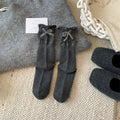 Polka Dot Bowknot Slouchy Socks - DippedShop Wholesale - #6419