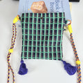 Simple Color Block Plaid Tassel - DippedShop Wholesale - #4483