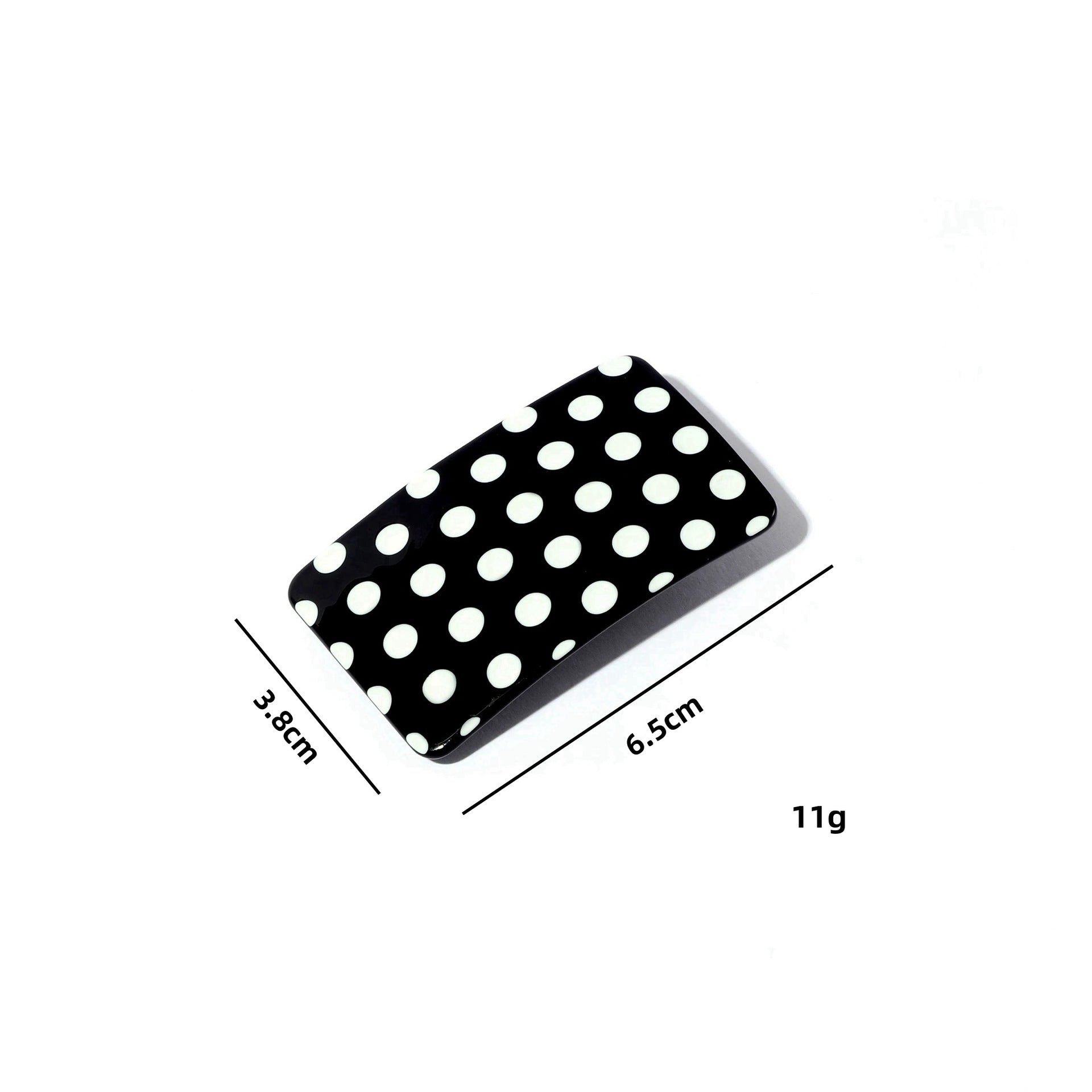 Fresh Polka Dots Non Slip Duckbill Hair Clip 8AS6HCP322T