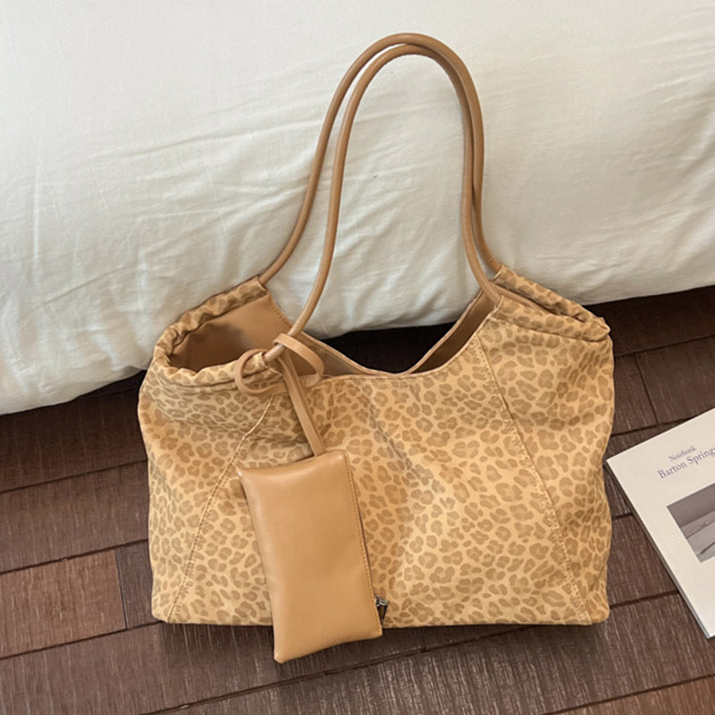 Leopard Print Tote Bag - DippedShop Wholesale - #2435